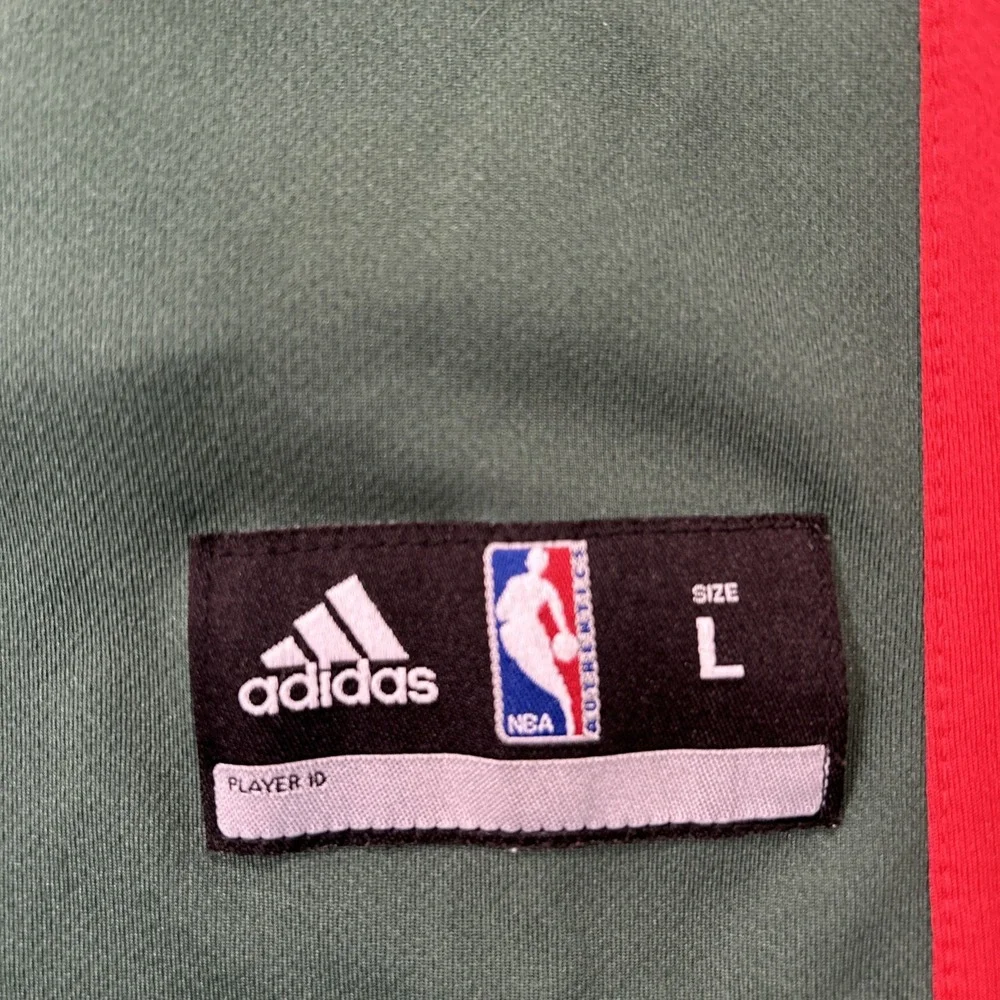 Adidas Milwaukee Bucks Jennings #3 NBA Green Youth Jersey - Size Large